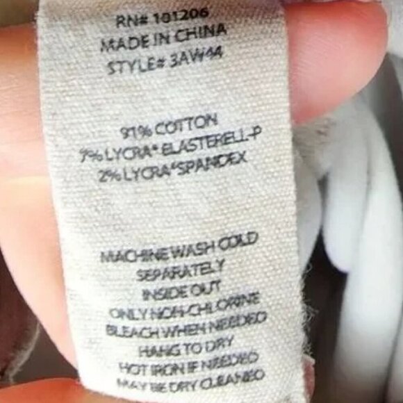 Soft Surroundings Metro White Jeggings Ankle Button Accents Petite Small - Picture 6 of 7